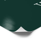 カントリークラブネームテニスチームイベントグリーンウェルカム ポスター (コーナー)