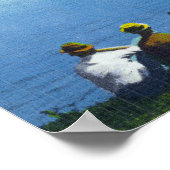 カントリークラブビューオブセイボートレガッタオンレイク ポスター (角)