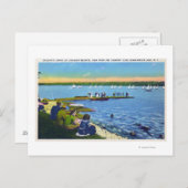 カントリークラブビューオブセイボートレガッタ# 2 ポストカード (正面/裏面)