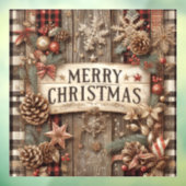 カントリークリスマスウィンドウ ウィンドウサイン (シート3)