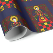 カントリークリスマスエンジェル ラッピングペーパー (ロールコーナー)