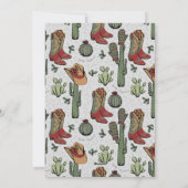 カントリークリスマスリースサンキューカード シーズンカード (裏面)