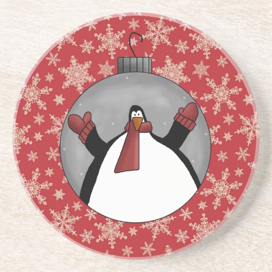 カントリークリッターコースターコレクション(ペンギン) コースター (正面)