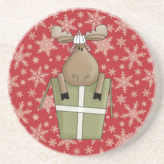 カントリークリッターコースターコレクション(Moose) コースター (正面)