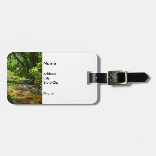 カントリークリーク ラゲッジタグ (正面横)