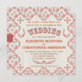 カントリークロス結婚式招待状 招待状 (正面/裏面)