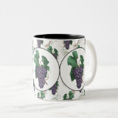 カントリーグレープフルーツコーヒーマグ ツートーンマグカップ (正面右)