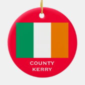 カントリーケリーアイルランドクリスマス装飾 セラミックオーナメント (裏面)