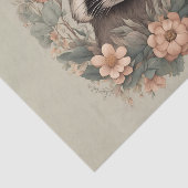 カントリーコアなアライグマのデコパージュ 薄葉紙 (詳細)