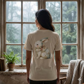 カントリーコアバニーのチャーム Tシャツ