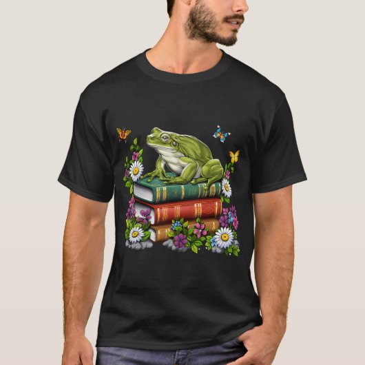 カントリーコア・カエル Tシャツ (正面)