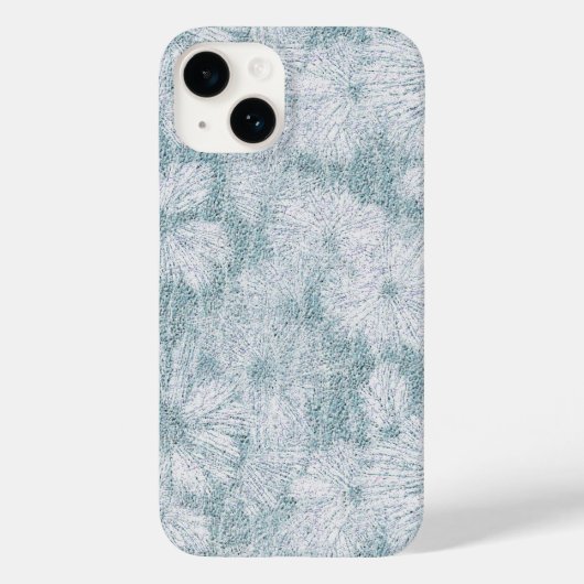 カントリーコテージのベルベットブルーデイジー Case-Mate iPhoneケース (裏面)
