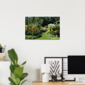 カントリーコテージガーデンパス ポスター (ホームオフィス)