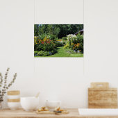 カントリーコテージガーデンパス ポスター (キッチン)