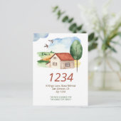 カントリーコテージハウス我々は家に移動した 案内ポストカード (スタンド正面)