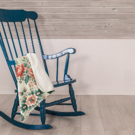 カントリーコテージフローラシェルパブランケット シェルパブランケット