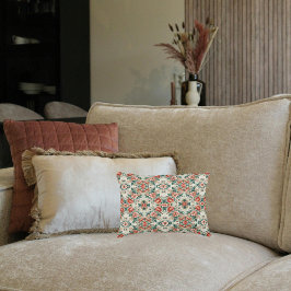 カントリーコテージフローラルパターン アクセントクッション