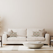 カントリーコテージフローラルパターン アクセントクッション