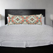 カントリーコテージフローラルパターン ボディピロー