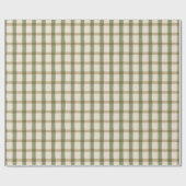 カントリーコテージプレイド ラッピングペーパー (フラット)