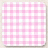 カントリーコテージ ピンク プラッド コースター (正面)
