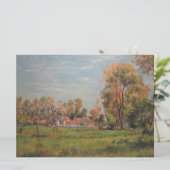 カントリーサイドのまわりにラグニー（フランス） （農村風景） カード (スタンド正面)