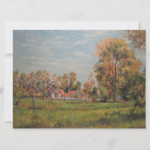 カントリーサイドのまわりにラグニー（フランス） （農村風景）