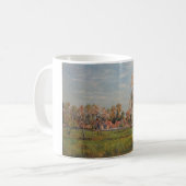 カントリーサイドのまわりにラグニー（フランス） （農村風景） コーヒーマグカップ (正面左)