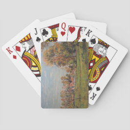 カントリーサイドのまわりにラグニー（フランス） （農村風景） トランプ