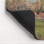 カントリーサイドのまわりにラグニー（フランス） （農村風景） マウスパッド (コーナー)