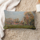 カントリーサイドのまわりにラグニー(フランス) (農村風景) ランバークッション (ブランケット)
