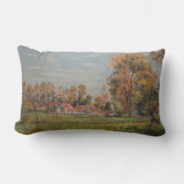 カントリーサイドのまわりにラグニー（フランス） （農村風景） ランバークッション