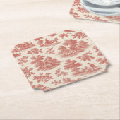 カントリーサイドのウィスパーズ – レッドトワール紙Coas ペーパーコースター (アングル)