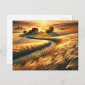 カントリーサイドセレニティ ポストカード (正面/裏面)