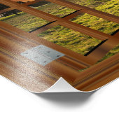 カントリーサイドトワイライトカウファームUSA フォトプリント (角)