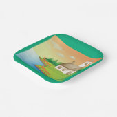 カントリーサイドハウスバイザレイク ペーパープレート (傾斜あり)