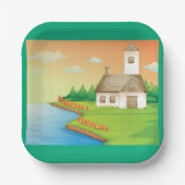 カントリーサイドハウスバイザレイク ペーパープレート (正面)