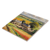 カントリーサイドビューシ素朴ンファームハウスランドスケープ タイル (側面)