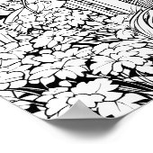 カントリーサイドファームハウスカラーリングポスター ポスター (角)