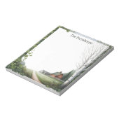 カントリーサイドファームハウス ノートパッド (回転)