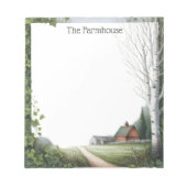 カントリーサイドファームハウス ノートパッド (正面)