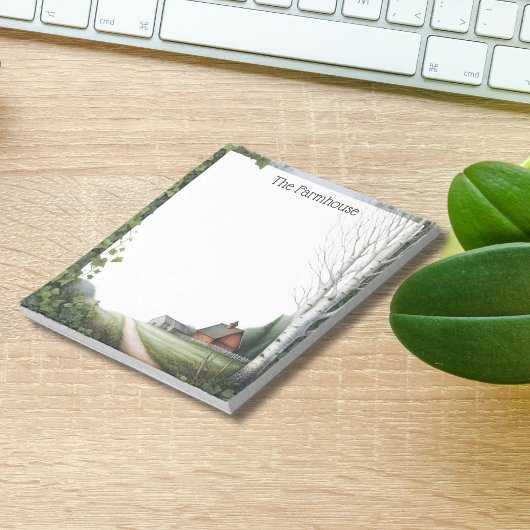 カントリーサイドファームハウス ノートパッド