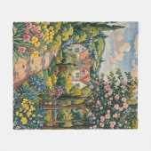 カントリーサイドヘブン フリースブランケット (正面(横))