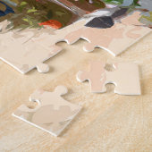 カントリーサイドホーム,ポルトガルポストカードジグソーパズル ジグソーパズル (側面)