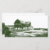 カントリーサイドランドスケープスタイルファームハウス (正面/裏面)