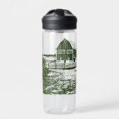 カントリーサイドランドスケープスタイルファームハウス ウォーターボトル (正面)