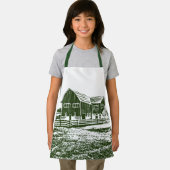 カントリーサイドランドスケープスタイルファームハウス エプロン (インサイチュ)