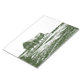 カントリーサイドランドスケープスタイルファームハウス ノートパッド (アングル)