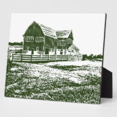 カントリーサイドランドスケープスタイルファームハウス フォトプラーク (側面)