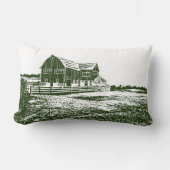 カントリーサイドランドスケープスタイルファームハウス ランバークッション (正面)